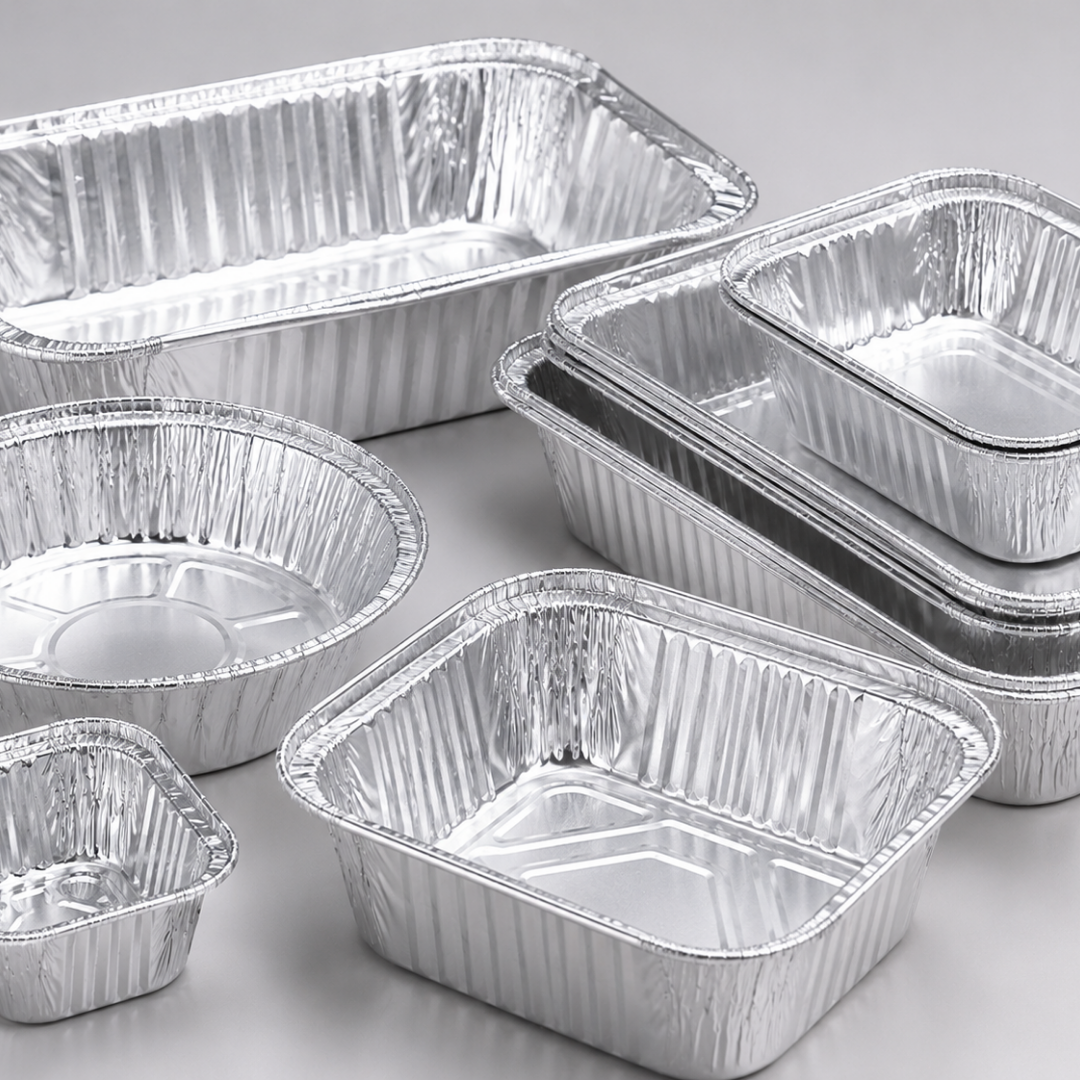 Aluminium foil containers